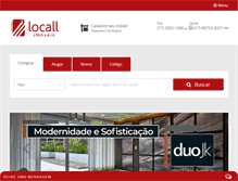 Tablet Screenshot of locallimoveis.com.br